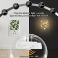 thumbnail image 4 of Yayeee LED Night Lights with Motion Detectors Auto Dusk to Dawn Light Sensors, 2 Pack, White Flower Pattern, 4 of 7