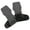 Gray, variant on Gym Training Gloves Thick Padding Reduced Frictions for Muscle Protections