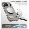 thumbnail image 3 of Funda para Celular SIMBOR iPhone 17 Pro Max 6.9" con Soporte Magnético, 3 of 8