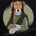 thumbnail image 3 of CafePress - Mona Lisa Dog Sweatshirt - Kids Sweatshirt, Youth Crew Neck Sweatshirt, 3 of 4