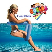 Jumbo Pool Noodle Water Chair Comfortable and Relaxing  Extra Floatation by Oodles of Noodles-Blue
