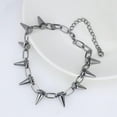 thumbnail image 7 of Spike Choker Necklace for Women Gothic Spiked Choker Gold Silver Black Bullet Necklace Punk Collar Jewelry, 7 of 7