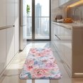 thumbnail image 4 of Pioneer Flower Floral Print Pattern Kitchen Rug Mat,Kitchen Runner Rugs Non Skid Washable,Decorative Kitchen Floor Mats for Kitchen,Sink,Laundry,17"x47.2", 4 of 7