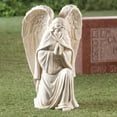 thumbnail image 2 of Resin Angel Statue - Religious Garden Statue Remembrance Memorial Guardian Angel – 16 inch, 2 of 4