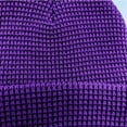 thumbnail image 3 of Unisex Hat Solid Color Jacquard Knit Cold Cap for Men Toboggan with Cushion Men's Winter Thick Warm Casual Earmuffs Cap And Check Hat Ear Cover for Winter Men Ha Mad Hat Men Funky Winter Hats for Men, 3 of 3