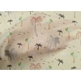 thumbnail image 4 of oneOone Cotton Poplin Fabric Bird & Palm Tree Print Sewing Fabric BTY 42 Inch Wide, 4 of 4