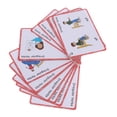 thumbnail image 2 of Tarjetas Didácticas Baoblaze tarjetas flash de palabras Aprendizaje Educativo 24 Piezas, 2 of 7