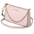 thumbnail image 6 of Michael Kors Jet Set Travel Medium Pouchette Crossbody Bag in Powder Blush 35S0G, 6 of 7