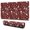 Red Skull Guitar, variant on Long Mouse Pads for Desk,Colorful Skull Pattern Desk Mats on Top Of Desks, Desk Mouse Pad Extra Large with 3mm Non-Slip Base and Stitched Edge for Gaming,Office,Work,Home 31.5"x11.8"