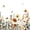 Floral-1, variant on Duangreer Vintage Floral Shower Curtain with 12 Hooks, Waterproof Faric Curtain for Bathroom, 72x72 Inches