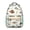 Beige-3, variant on Safari Jungle Island Waterproof Bookbag - Nautical Coastal Backpack for Commuters with Breathable Mesh & Ergonomic Support