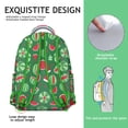 thumbnail image 5 of Stylish Watermelon Print Backpack for Women & Teens, Versatile Laptop Bag for School, Office & Travel, Large Main Compartment with Secure Zipper, Comfortable to Wear, Cute Gift Idea, 5 of 6