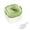 Green, variant on Easy Release Reusable Ice Tray For Freezer Make Ice Cubes DIY Ice Maker For Home Kitchen Refrigerator Thin Tray Silicone Freezer Cups with Lids Tray Freezer Ice Low Front Standing Pegboard Freezer