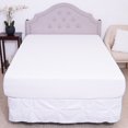 thumbnail image 3 of Sweet Home Collection Premium Cotton Terry Waterproof Fitted Mattress Cover California King, 3 of 5