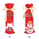 thumbnail image 5 of Funda de encaje para botella de vino de Navidad, funda protectora de Papá Noel, cerveza de Navidad, botella de vino, ropa de lana, bolsa para Kits de decoración para fiestas Muñeco de nieve Toystoory HA068786-02, 5 of 6