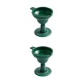 thumbnail image 4 of Embudo Moyic Silicona Plegable Verde oscuro 2Conjunto, 4 of 6