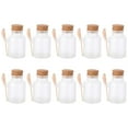 thumbnail image 1 of KAKOWELY bottled bath salts 10pcs Bath Salt Bottles Mask Powder Containers Powder Storage Holders for Bathroom3.66"X2.07"X2.07", 1 of 5