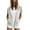 #0039-White, variant on Zip Up Hoodies for Women Drawstring Hood Short Sleeve Full Zip Coats Dual Side Pocket Plain Layering Tops for Women Straight Fit Outdoor Soft Casual Tees for Women