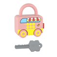 thumbnail image 1 of Niños aprendiendo cerraduras con llaves Habilidad básica Enseñanza Props Cerradura educativa temprana y juguetes clave para autos para favores de de helados Hugo desbloquea juguetes, 1 of 10