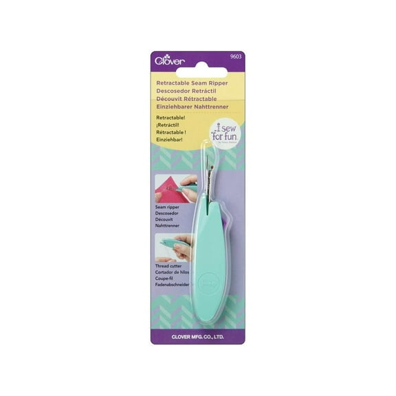 Clover I Sew For Fun Retractable Seam Ripper