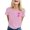 A175 Pink, variant on Yuncity Womens Shirts Awareness Month Graphic Tee Cancer Awareness Casual Crew Neck Pink Ribbon Print Top For Women Soft Blend T-Shirts Size L Black
