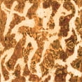 thumbnail image 1 of Ahgly Company Indoor Square Abstract Orange Modern Area Rugs, 5' Square, 1 of 4