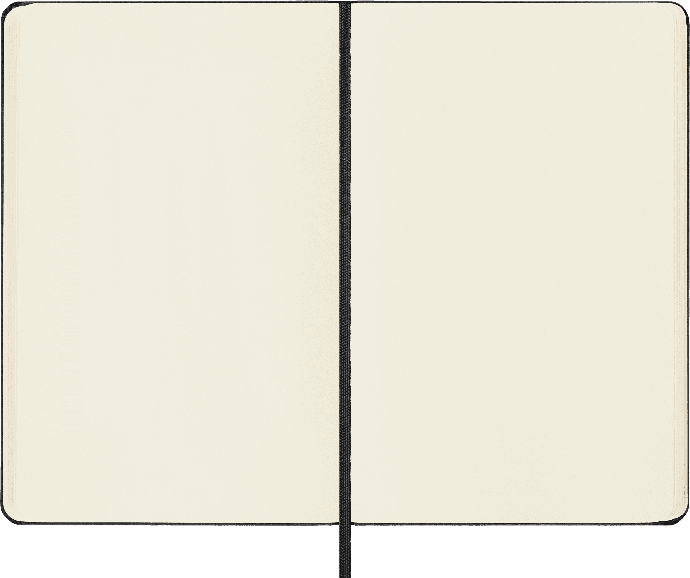 Moleskine Classic Notebook, Hard Cover, Medium (4.5" x 7"), Plain, Black