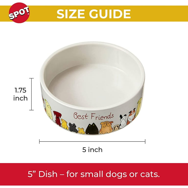 Ethical Pet Best Friends Dog Dish 5″ Ethical Pet Best Friends Dog Dish 5″