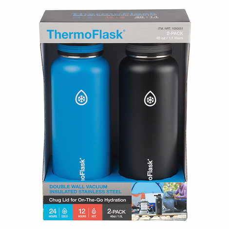 ThermoFlask 40 oz Stainless Steel 
