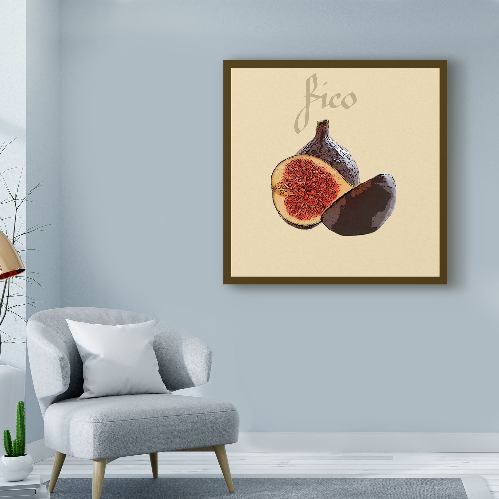 Trademark Fine Art 'Italian Fruit VI' Canvas Art by Vision Studio