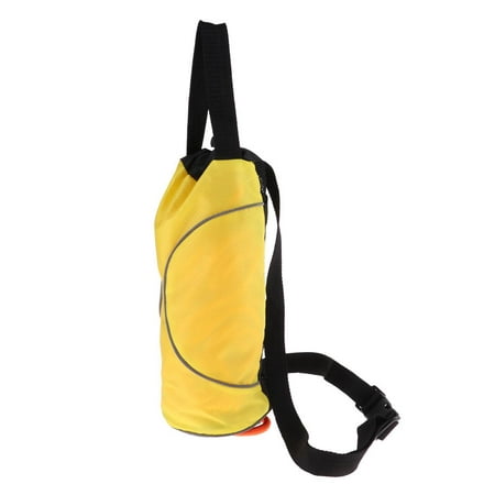

s Security Rope Reflective Line with Bag - 21 Meters Non-reflective Rope Yellow Bag
