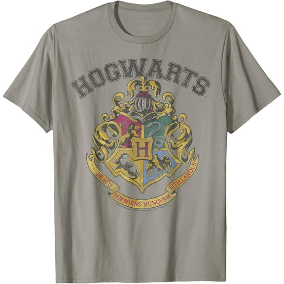 Harry Potter Hogwarts Crest Tee , Officially Licensed Apparel for Men, Women,