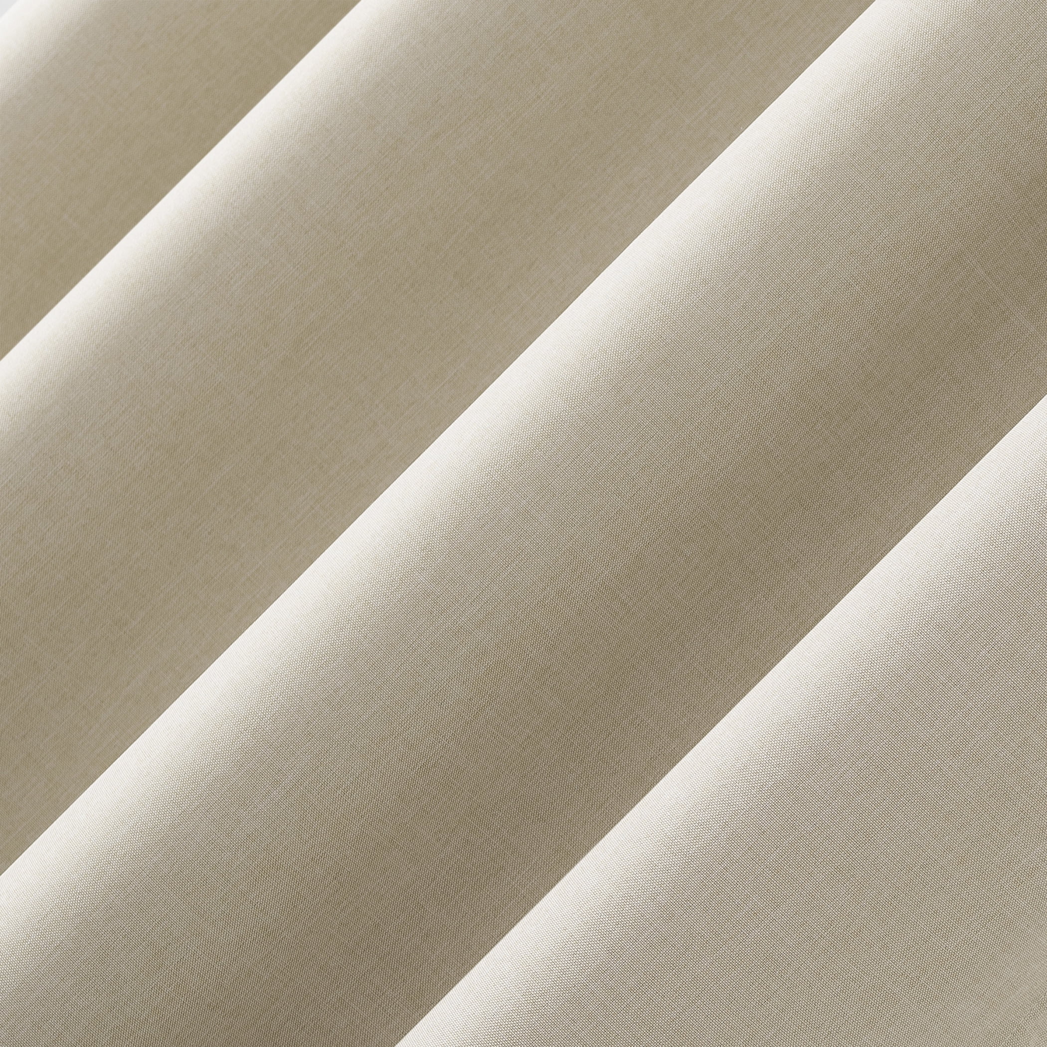 Sun Zero Tyrell Tonal Texture Draft Shield Fleece Insulated 100% Blackout Grommet Curtain Panel In Ecru, 50"X63", Ecru