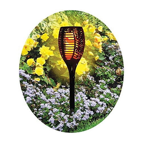 Linterna de jardín LNEE Shawhshank de cerámica negra, 30 cm