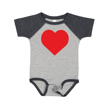 

Inktastic Red Heart Gift Baby Boy or Baby Girl Bodysuit