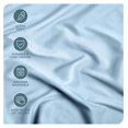 thumbnail image 2 of 2-Pack Fitted Bottom Sheets Twin XL - Premium 1800 Ultra-Soft Wrinkle Resistant Microfiber - Deep Pocket (Twin XL, Light Blue), 2 of 8