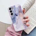 thumbnail image 3 of Case For Samsung Galaxy S22 Bags S 22 Plus Ultra Cover Protective Silicone Funda Marble Stone Texture Coque For Samsung S22 Capa, 3 of 5