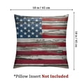 thumbnail image 4 of BANET  Pillow Cases Set of 2 America Flag Pillowcase for Hair and Skin Envelope Closure Soft Wrinkle Resistant Bedroom Bedding King Size Pillow Cover 24x24in, 4 of 7