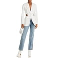 thumbnail image 6 of Bardot Womens Cassian Cut-Out Office One-Button Blazer, 6 of 8