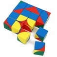 thumbnail image 1 of Tbest Durable Wood Building Block Toy, Building Block Toy, For Kids, 1 of 8