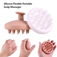 thumbnail image 4 of Masajeador de silicona Scalp Massager Portátil Manual Impermeable Fatique Reutilizable Lavable Alivio Masaje de Masaje Cepillo Mascotas Masajes Herramienta Negro sidaley CE011485-02, 4 of 7