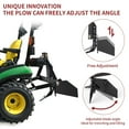 thumbnail image 4 of RVNI Quick Hitch Tractors Heavy Duty Steel Middle Buster for Category 1 & 3 Point 3 Pt Black, 4 of 4