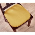 thumbnail image 3 of 2 Pack: Premium Comfort Non Slip Memory Foam Kitchen & Dining Room Seat/Chair Cushions - Gold, 3 of 3