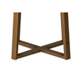thumbnail image 7 of Eccostyle Solid Bamboo Frame Square Side Table, Plant Stand - Caramel & Black, 7 of 7