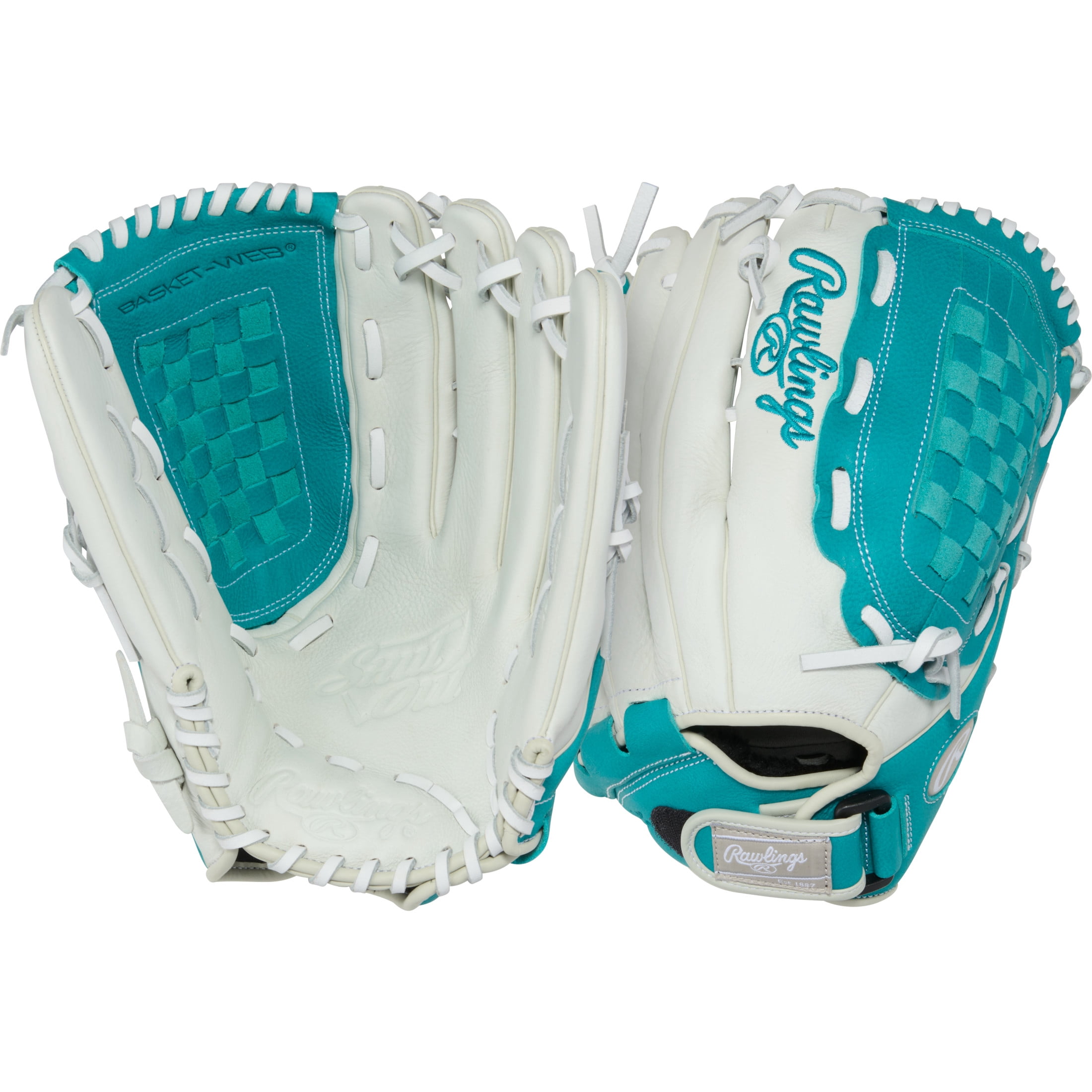 Rawlings Shut Out Youth Softball First Base Mitt | 13-Inch | Basket Web