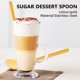 thumbnail image 2 of Juego de 4 cucharas de café redondas de acero inoxidable, minicucharillas para azúcar, postre, helado, sopa, accesorios de cocina (dorado), 2 of 8