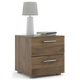 thumbnail image 5 of Home Square 2 Drawer Nightstand in Walnut, Set of 2, 5 of 10