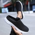 thumbnail image 6 of NOKIO Men's Mesh S𝗅ip On Mules Breathable Casual Backless Shoes with Soft Cushioning Lightweight Comfort Sandals Summer Walking Slippers for Daliy Work, 6 of 8