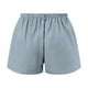 thumbnail image 4 of MKLEKYY Pantalones Cortos para Mujer, Bonitos, Suaves, Elásticos, de Cintura Baja, con Estampado A Cuadros y Botones En La Parte Delantera, para Pijama, Ropa de Dormir, 4 of 4