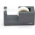 thumbnail image 5 of Poppin Dynamic Duo Stapler and Tape Dispenser Set - Dark Gray, Staple Up to 20 Sheets of Paper, Solid Weighted Core Tape Dispenser, Matching Lengths for an Even Set-up, 5 of 13